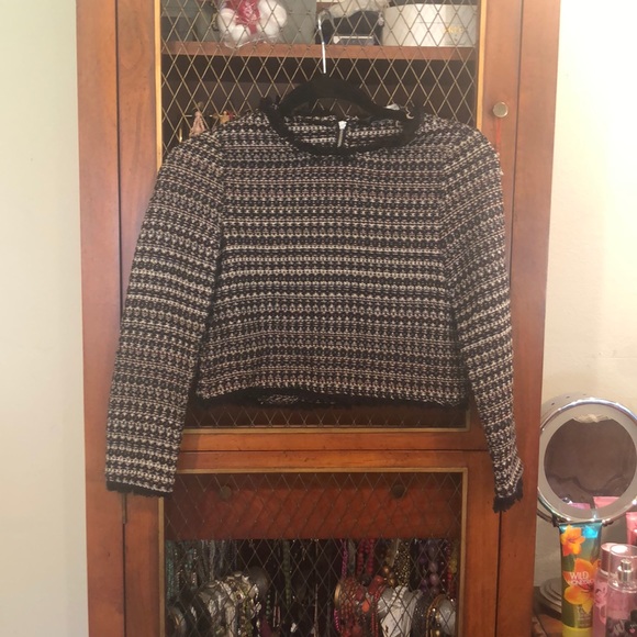 Zara Tops - Zara tweed top